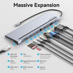 Buy Vention USB C 11 in 1 Multifunction Docking Station in Kenya