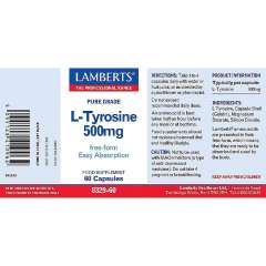 Buy Lamberts 500mg L Tyrosine 60 Capsules Supplement in Kenya
