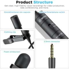 Buy Boya BY-M1S Universal Lavalier Microphone in Kenya