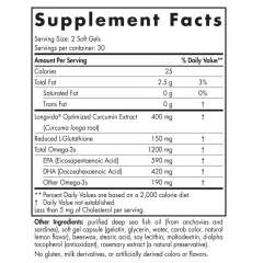Buy Nordic Naturals Ultimate Omega Curcumin 60 Softgels Supplement in Kenya