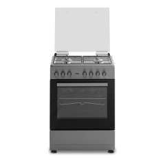 Buy Von VAC6SV40UX 4 Gas Electric oven Semi Inox Cooker in Kenya