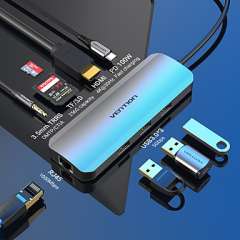 Buy Vention Multifunction USB C 9 in 1 to Docking station in Kenya