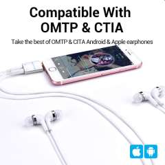 Buy Vention 4 Pole 3.5mm Male to 2*3.5mm Female Audio Adapter in Kenya