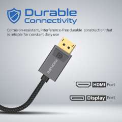 Buy Promate MediaLink-DP DisplayPort to HDMI Adapter in Kenya
