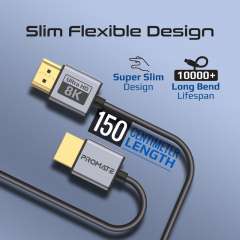Buy Promate PrimeLink8k-150 HDMI Slim Flexible Cable in Kenya