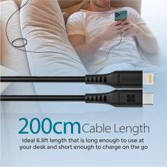Buy Promate PowerLink-200 Fast Charging Lightning Cable in Kenya