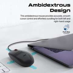 Buy Promate CM-1200 Wired Optical Mouse in Kenya