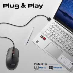 Buy Promate CM-1200 Wired Optical Mouse in Kenya