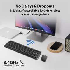 Buy Promate ProCombo-6 Dual Interface Full Size Wireless Keyboard and Mouse in Kenya