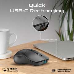 Buy Promate Samo Dual Mode Rechargeable Wireless Mouse in Kenya