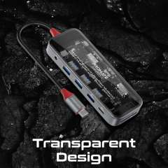 Buy Promate TransHub-Pro Ultra-Fast Multiport USBC Hub in Kenya
