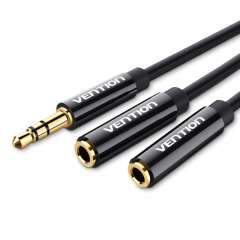 Buy Vention 3.5mm Male to 2 *3.5 female Female  0.3M Stereo Splitter Cable in Kenya