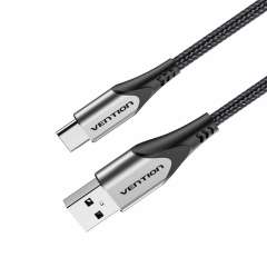 Buy Vention Cotton Braided USB 2.0 A Male to C Male 3A 2M Cable in Kenya