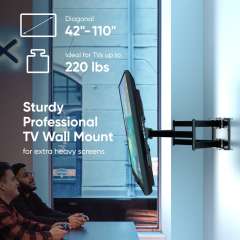 Buy Onkron M8L 42 to 110 inches Full Motion TV Wall Mount in Kenya