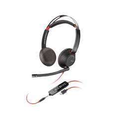 Buy Plantronics Blackwire 5220 Stereo USB C  3.5mm Plug  with USB C/A Adapter Headset in Kenya