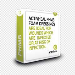 Buy Activheal PHMB 20cm by 20cm 10Pack Foam Dressing in Kenya