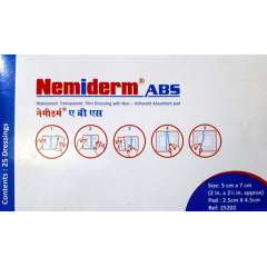 Buy Nemiderm 5cm by 7cm 25Pack Transparent Film Dressings in Kenya