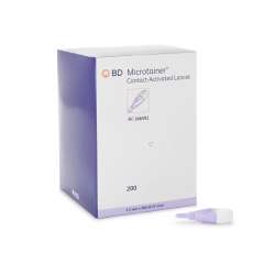 Buy BD Microtainer Contact Activated 200Pack Lancets, Type of Lancet : Low Flow/Purple in Kenya