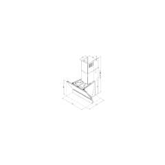 Buy Von VBDI641DFD 60cm Built-in Inclined Hood in Kenya
