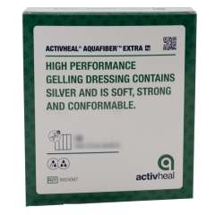 Buy Activheal Aquafiber Extra Ag Silver 10Pieces Wound Dressing, Size: 15cm by 15cm  in Kenya