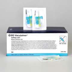 Buy BD Vacutainer Safetylok 50Pack Blood Collection Set, Needle Size: 23G, Needle Length : 19mm in Kenya