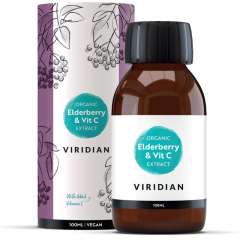 Buy Viridian Organic Elderberry and Vitamin C Extract 100ml Supplement in Kenya