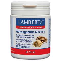 Buy Lamberts 6000mg Ashwagandha 60 Capsules Supplement in Kenya