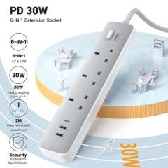 Buy UGREEN 30W 3 AC with Master Switch Power Strip in Kenya