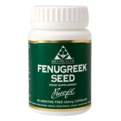 Buy BioHealth 550mg Fenugreek Seed 60 Capsules Supplement in Kenya