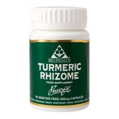 Buy BioHealth 500mg Turmeric Rhizome 60 Capsules Supplement in Kenya