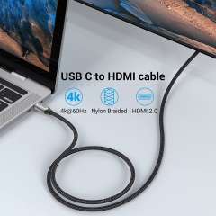 Buy Vention USB-C To HDMI Cotton Braided Cable in Kenya