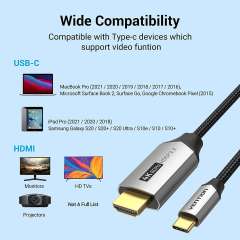 Buy Vention USB-C To HDMI Cotton Braided Cable in Kenya