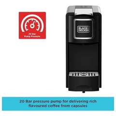 Buy BLACK DECKER CCM100-B5 Capsule Coffee Machine in Kenya