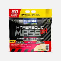 Buy USN 6kg Hyperbolic Mass All In One Extreme Mass Gainer Supplement, Flavor: French Vanilla in Kenya
