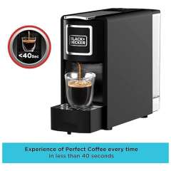 Buy BLACK DECKER CCM100-B5 Capsule Coffee Machine in Kenya