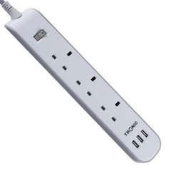 Buy Tronic EC 7673-UB-BS 3-Way Extension Socket in Kenya