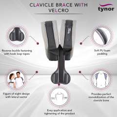 Buy Tynor Clavicle Brace with Velcro, Size: Small in Kenya