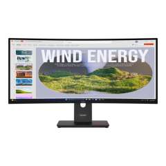 Buy Lenovo ThinkVision T34WD-40 34 inch Ultrawide QHD Curved Monitor in Kenya