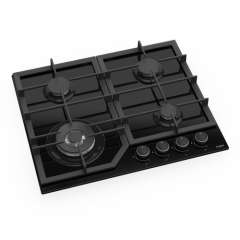 Buy Mika MGH62404FBGW 60cm 4 Gas with WOK  Built-In Gas Hob in Kenya