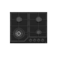 Buy Mika MGH62404FBGW 60cm 4 Gas with WOK  Built-In Gas Hob in Kenya