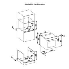 Buy Simfer B6512SERSP 60cm Built-in Oven in Kenya