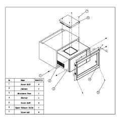 Buy VON VBMG301DGK Built In 30L Microwave Oven in Kenya