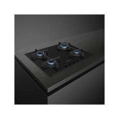 Buy SMEG PV264B 4 Gas Black Glass Cast Iron 60CM Built In HOB in Kenya