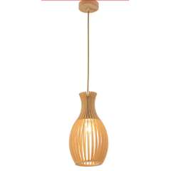 Buy Tronic PL WD25-32 Wood Pendant Lamp – Vase-Shaped Design in Kenya