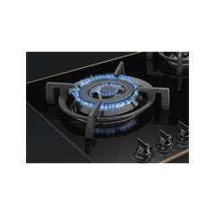 Buy SMEG PV695LCNR 5 Gas  Black Glass WOK Cast Iron 90CM Built In Hob in Kenya