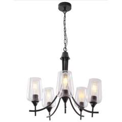 Buy Tronic  5XE27 Black chandelier Lamp in Kenya