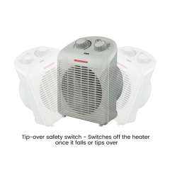 Buy MIKA 1000W-2000W Fan Heater in Kenya