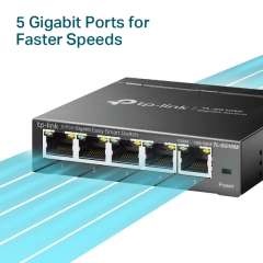 Buy TP-link TL-SG105E 5 Port Gigabit  Smart Managed Switch in Kenya