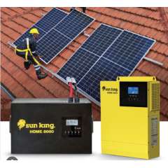 Buy Sun king Home 8000 2 kW Inverter - 2.5 kWh battery - 900 Wp solar in Kenya