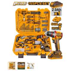 Buy Ingco HKTHP11651 165Pcs Drill Tools Set in Kenya